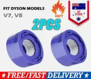 1-2PCS Post HEPA Filter For Dyson V8 V7 Animal Absolute Vacuum Replacement ET