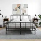 vidaXL Bedside Tables 2 pcs Smoked Oak 35x34.5x70 cm Engineered Wood 2BB