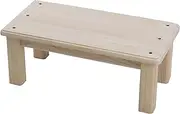 Kodai 330395 Wooden Step Stool, Load Capacity 220.5 lbs (100 kg), Made in Japan, Hinoki, Step Stand, Entrance, 23.2 x 11.6 x 9.0 inches (59 x 29.5 x 22.8 cm), L-Shaped, Wood