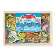 20pc Melissa & Doug Wooden Animal Magnets Kids/Children Educational Toy 2y+