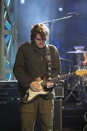 John Mayer performs with Musical guest T Bone Burnett performs on - Old Photo