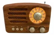 Retro Portable Radio Shortwave MK-615BT AM~SW~FM DSP MP3 AUX USB MicroSD JAPAN