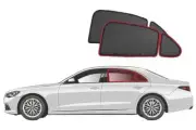 Genuine SNAPSHADES Car Rear Window Shades for Mercedes-Benz S-Class 7th Gen (...
