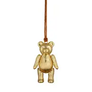 Waterford Christmas Teddy Gold Tone Ornament