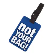 Tosca Attitude Suitcase Tag - Not Your Bag