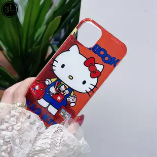 可愛 卡通 凱蒂貓 hello kitty 矽膠軟殼 適用於iPhone14 Pro max i12 i13pro手機殼