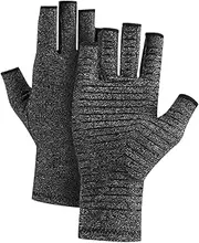 [WOONEKY] 1 Pair Gym Workout Gloves for Women Skid Half Finger Gloves for Weight Lifting Cycling Comfortable Flexible Design for Fitness Training