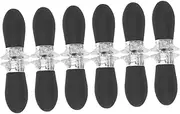 Ergonomic Corn Fork Set 6 Pairs of Corn Holders Stainless Steel Forks for BBQ Party Camping Compact Design