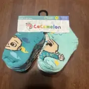 Cocomelon Toddler Ankle Socks 10 Pair Size 12-24 Months JJ, TomTom, YoYo NEW