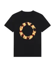 Slim fit t-shirt in cotton with GIVENCHY Circle print M black