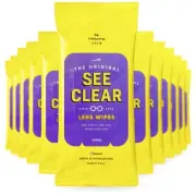 See Clear Original Lens Cleaning Wipes - Pre-Moistened Eyeglass & Screen