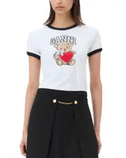 Ganni Jersey Bear T-Shirt