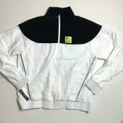 Nike Men's Air Jordan LEGACY TINKER STARTER Jacket Black/White BQ0295-010 Sz L