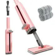 Portable Self-Squeeze Short Mop, Mini Lazy Hand Wash-Free Strong Absorbent Mo...