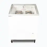 Bromic Refrigeration Bromic Display Chest Freezer Angled Glass Top 176L CF0200ATCG - Commercial Chest Freezers (BR-3735301) - 3735301-NR-BR