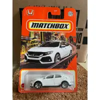 在飛比找蝦皮購物優惠-matchbox 火柴盒小汽車 2017 HONDA CIV