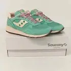 Saucony Men's Shadow 6000 Earth Citizen Low Top Sneakers - Aqua/White - US7.5