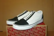Vans Old Skool (Deboss OTW) Black/ White Men's 9, Women's 10.5 VN0A3WKT3YG