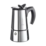 Bialetti Musa 6 Cup Stainless Induction Percolator Stove Top