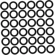 KICHOUSE 1 Set Sealing Washer Rubber Grommet for Automotive Mechanical Equipment Reliable Easy Installation Versatile Assorted Rubber Washers for Household Use