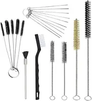 Paint Spray Gun Cleaning Kit, 21 Piece Nylon Mini Tube Brush Set with Needle, Paint Spray Gun Cleaning Brush,Paint Gun Cleaning Brush Spray Gun Cleaning Brush,Paint Spray Gun Cleaning Brush