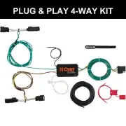 CURT 2015-2018 Ford Edge SE Custom Wiring Harness, 4-Way Flat Output