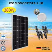 300W 380W Solar Panel 12V Mono Watt Caravan Camping Power Battery Charging