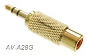 3.5mm Stereo TRS Male Plug to RCA Female Jack Audio Adapter, AD-A28G