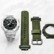 New Casio G-Shock Wintery Camouflage Oak Limited Edition Watch GAE2100GC-7A