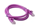 8Ware 1m Cat6a UTP Snagless Ethernet Cable LAN RJ45 Network Connector Purple