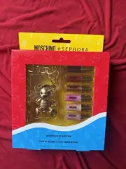 Moschino X Sephora Lip Gloss Chain Set NIB