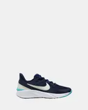 Star Runner 4 Nn Grade School Midnight Navy/Volt Tint/Cactus
