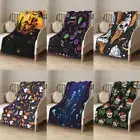 Four Season Universal Halloween Flannel Nap Blanket Sofa Bed Sheet Blanket