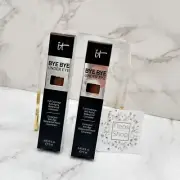 IT Cosmetics Bye Bye Under Eye Concealer 44.0 Deep Natural 2-pack - Authentic