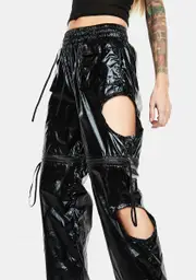 [Club Exx] Zero Gravity Convertible Cutout Pants