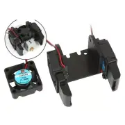 DC12V/24V 2 In Out Extruder Hotend Fan Bracket 3D Printer Extrusion Fans 3010