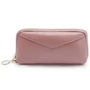 Folding Square Genuine Leather Handbag