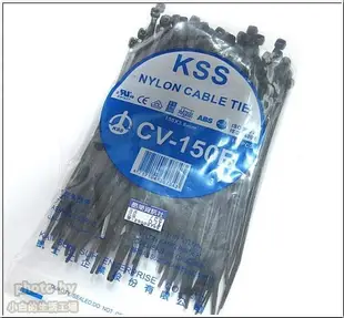 小白的生活工場*KSS NYLON 束線帶CV-150/CV-150B (100PCS一包)黑/白兩色可選