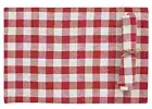 Placemats Checkered Red White Buffalo Check Summer Kitchen Decor Set of 2