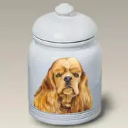 American Cocker Spaniel Treat Jar