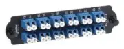 Clipsal ACTASSI FIBRE OPTIC FRONT ADAPTER PLATE With 12xLC Duplex SM Adapters