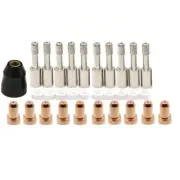 For TPC-18 ProLine Plasma Torch Tip Parts kits Electrode nozzle Cap Swirl Ring