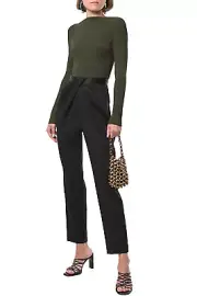 Dion Lee Womens Tuxedo Tailoring Pivot Pants 4 Black IT 40 - NWT $590