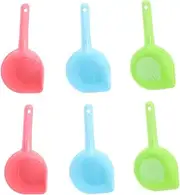 HOMOBABE 6pcs Multifunctional Pet Food and Water Scoop Measuring Cups for Accurate Portion Control for Dogs Cats and Birds Includes and Scoops