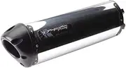 Two Brothers Racing Honda CBR500R/CB500F (2013) Black Series Slip-on with M-2 Aluminum Silencer 005-3660406V-B