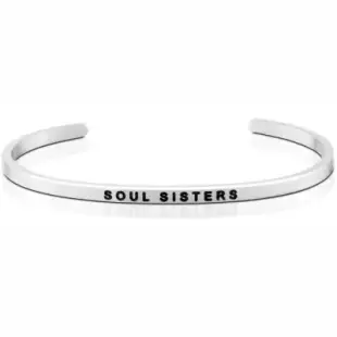 MANTRABAND Soul Sisters 閨密 閨蜜 銀手環