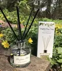 English Pear Tree Fiber Refillable Glass Reed Diffuser Essential Oil & Sticks