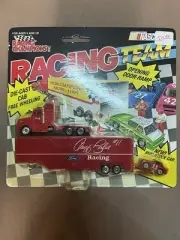 NIP 1991 Racing Champions Micro Team Transporter w/Car #11 Geoff Bodine