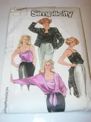 WOMENS UNCUT SIMPLICITY 7227 Sewing Pattern CAMISOLE JACKET SIZE 16 38" BUST