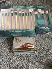 Ecotools Makeup Brushes With Lime Crime Prelude Palette